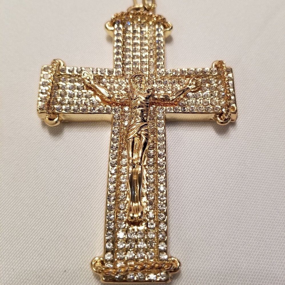 Hip Hop iced cross - Picture 4 of 8
